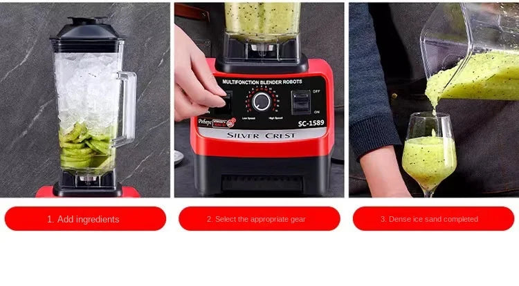 Multifunctional Home Double Cup Wall Breaking Machine Slush Grinding Blender Complementary Food Food Processor 핸드블렌더