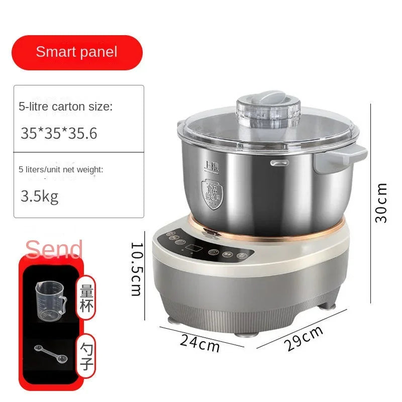 110V/220V German Home Mini Automatic Kneading and Fermenting Multifunctional Electric Food Mixer