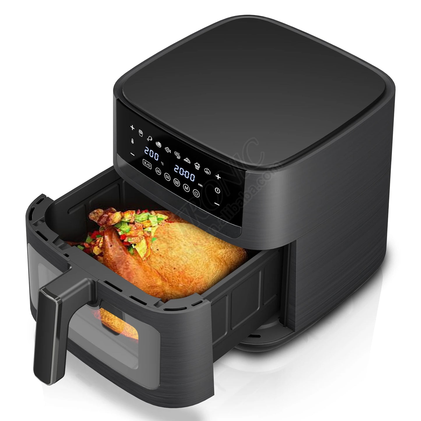Smart Digital Control Air Fryer Oven Large Capacity without Oil 9L Multi-function Electric Air Fryer