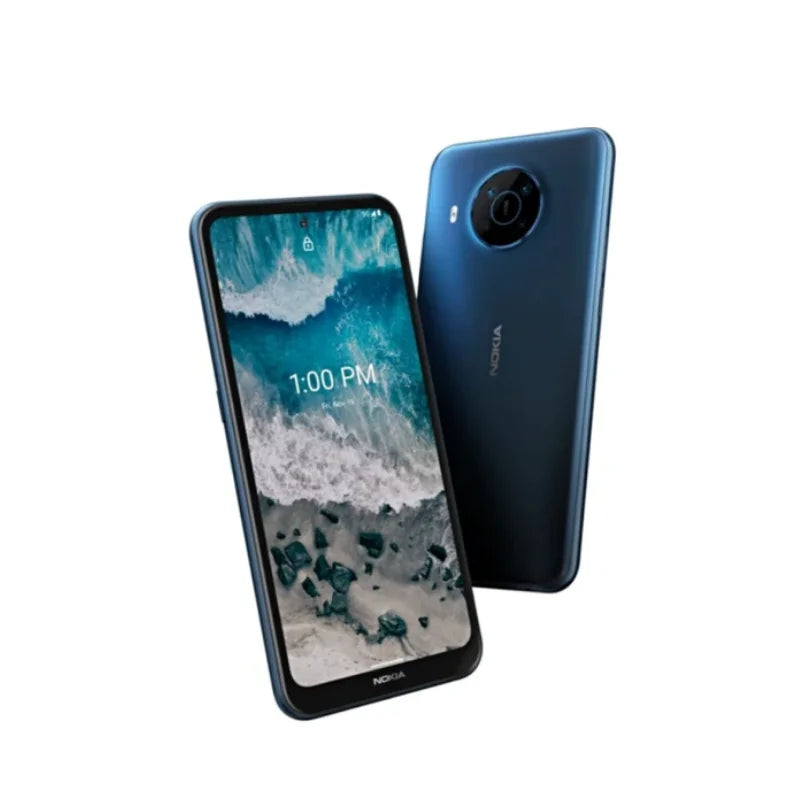 Nokia X100 5G SmartPhone Battery capacity 4470mAh CPU Qualcomm Snapdragon 480 48MP Camera Full Screen used phone
