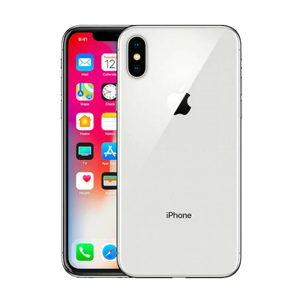 Unlocked Original iPhone X 4G IOS LTE CellPhone 64GB/256GB ROM 5.8" A11 Bionic Chip Hexa Core FACE ID iphone x Mobile Cell Phone