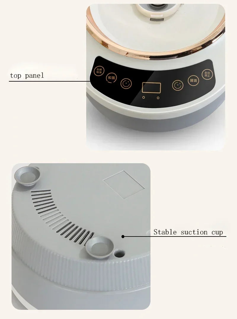 110V/220V German Home Mini Automatic Kneading and Fermenting Multifunctional Electric Food Mixer