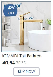 KEMAIDI Matte Black Rainfall Shower Faucet Set Single Lever Bathtub Shower Systerm with Shower Shelf Hot Cold Water Mixer Faucet