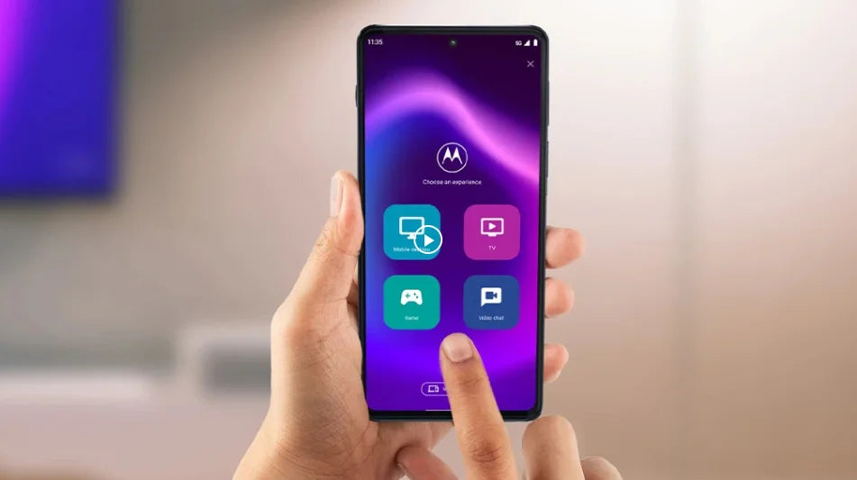 Motorola moto edge 5G UW (2021) (XT2141) 6.8" 1080x2460 pixels Original Android Smartphone Used phone