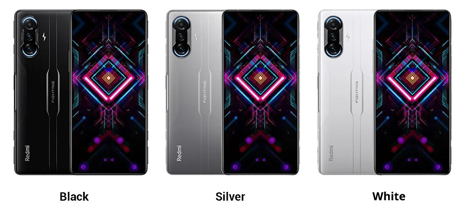smartphone redmi k40 gaming 5G Global firmware 6.67inches cellphone Dimensity 1200 67W used phone