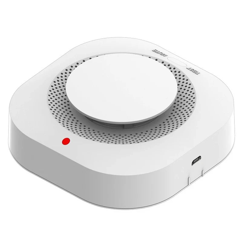 Tuya WiFi ZigBee Smart Smoke Detector Sensor Security Fire Protection Smoke Alarm For Home Security System Via Smart Life APP