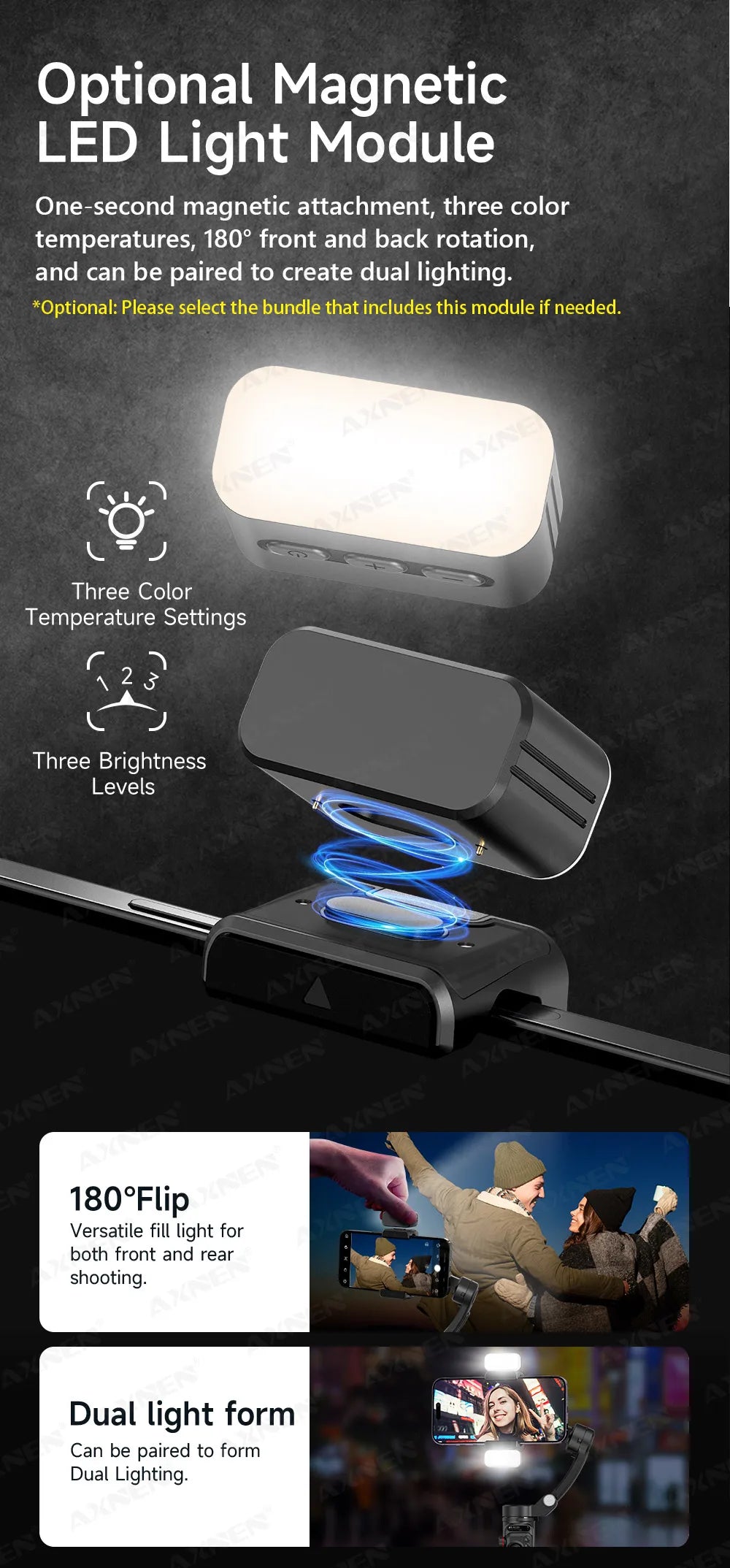 Handheld 3-Axis Gimbal Phone Holder Anti Shake Video Record with Selfie Tripod Stabilizer for Xiaomi iPhone Cellphone Smartphone