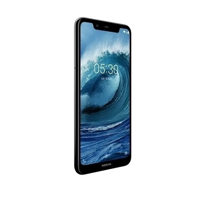 Nokia X5 Smartphone Photo Mobile Android Global Older Machine LTE Version Fingerprint Used phone