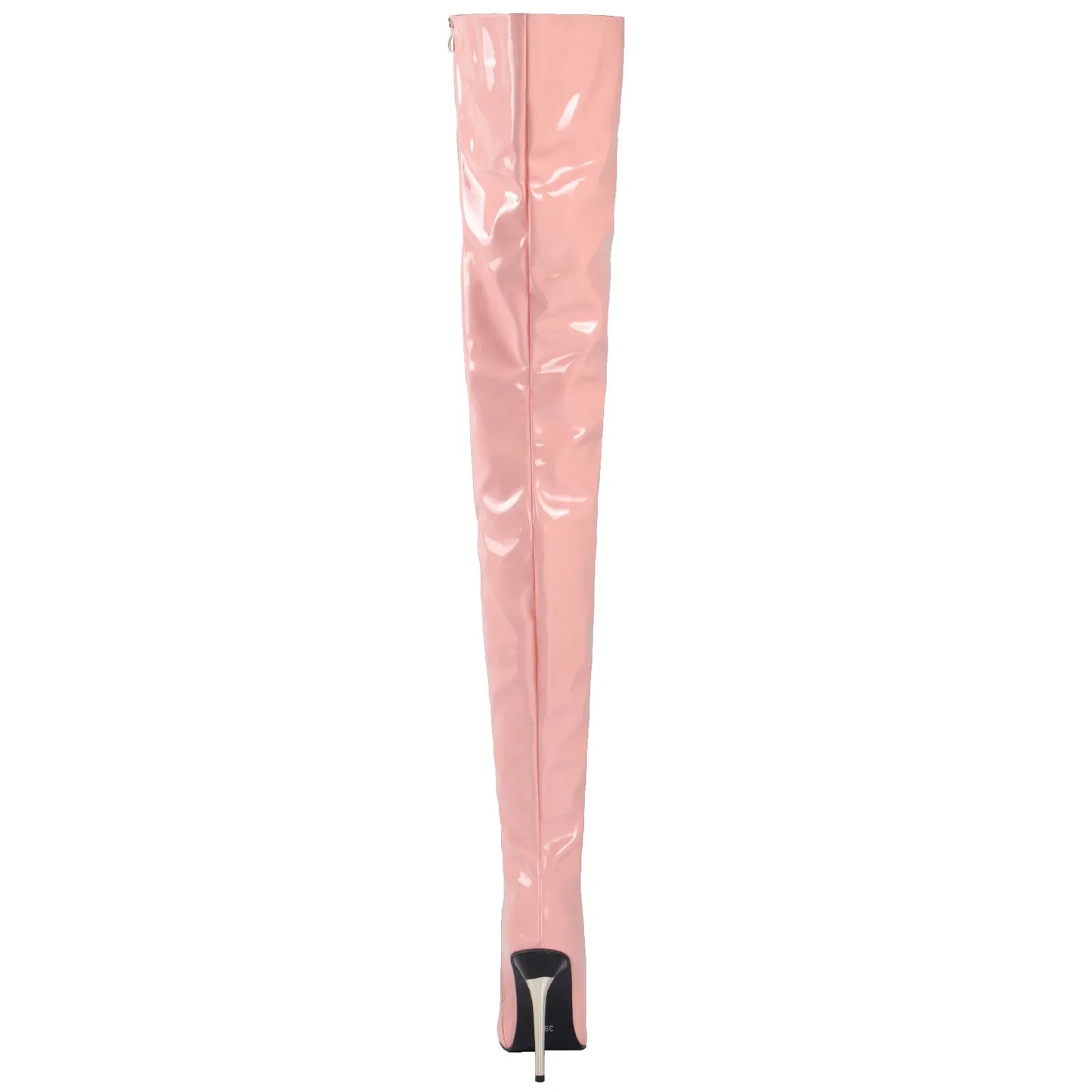 Patent Leather Over The Knee Boots Ladies High Heels 2024 New Large Size Sexy Thigh High Boots Stiletto Women Boots Botas Mujer