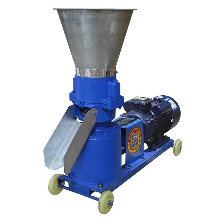 Pellet Machine Feed Granulator 60-100kg/H Wet and Dry Feed Food Pellet Making Machine Animal Farming Feed Processor 220V/380V