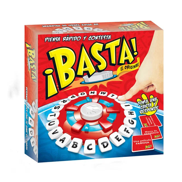 Board Game Spanish Version Fast Paced Family Board Game Quick Thinking Letter The Children Puzzle Learn española Juegos De Mesas