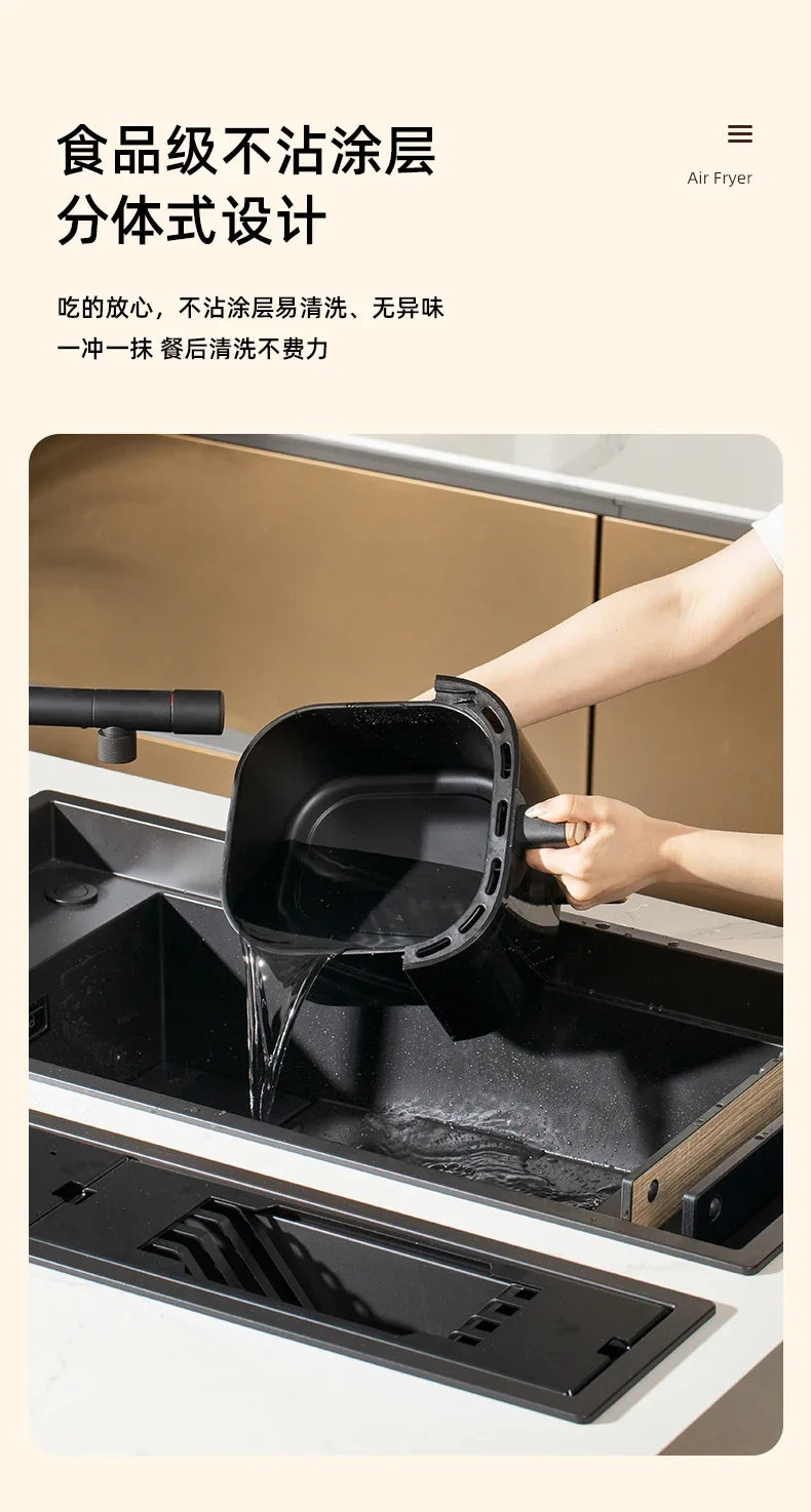 Visual Air Fryer - New Multi-Function All-in-One Appliance, Electric Oven Fryer Special for Home French Fries Baking.