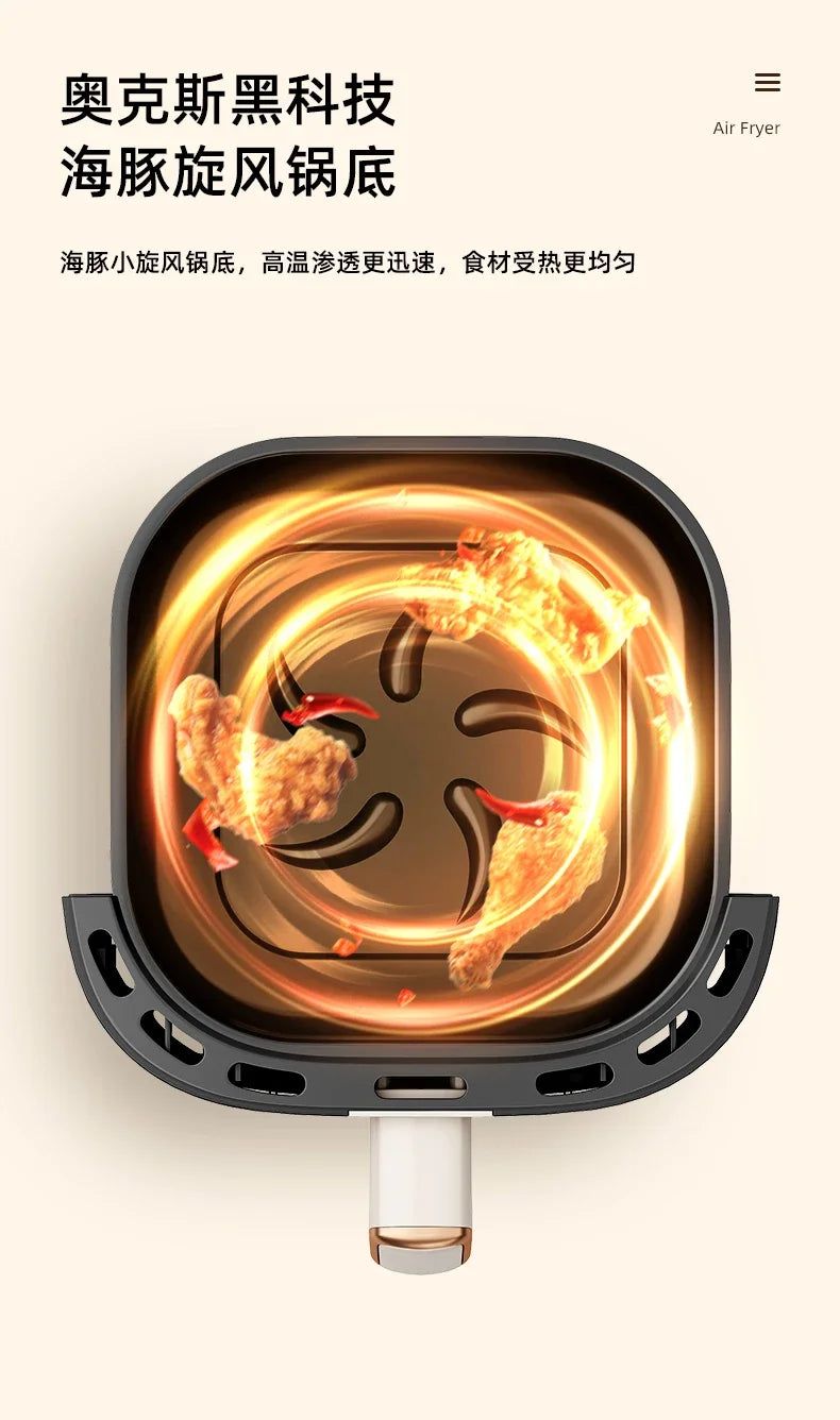 Visual Air Fryer - New Multi-Function All-in-One Appliance, Electric Oven Fryer Special for Home French Fries Baking.