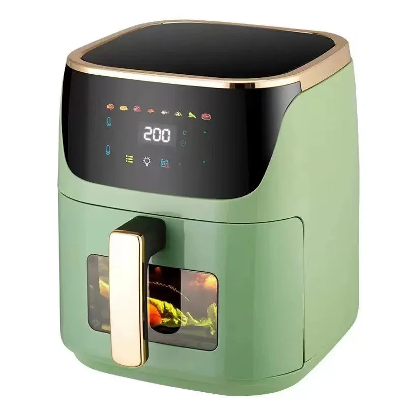 10L Shenhua Smart Air Fryers Large-capacity Household Multi-functional Smart Oil-free Smokeless Electric Oven Air Fryers 220V