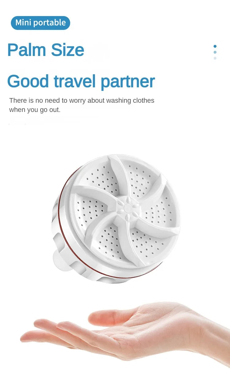 Washing Machines Portable Business Travel Home Mini Washing Machine Suitable for Socks Underwear Laundry Appliances Household