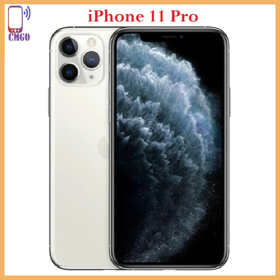 Original unlocked Apple iPhone11 Pro 64GB/256GB single card 12MP camera 5.8 inch screen IOS smartphone LTE iphone11pro phone