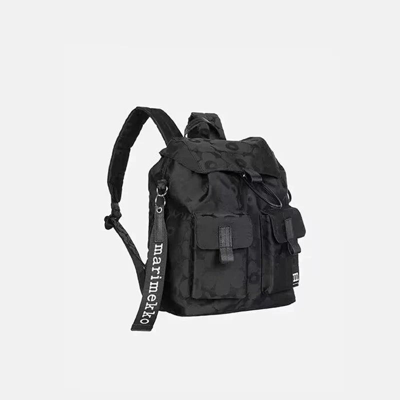 Niche Marim * large capacity women's backpack computer waterproof nylon travel bucket bag