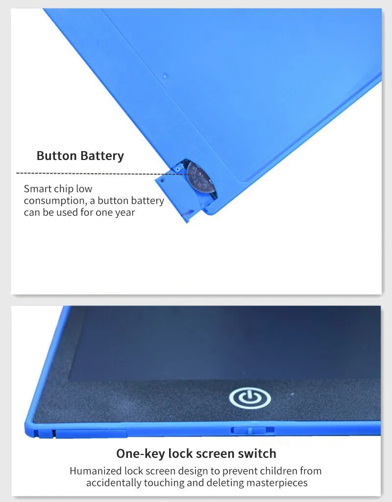 Toys for children 4.4Inch Electronic Drawing Board LCD Screen Writing Digital Graphic Drawing Tablets Electronic Handwriting Pad