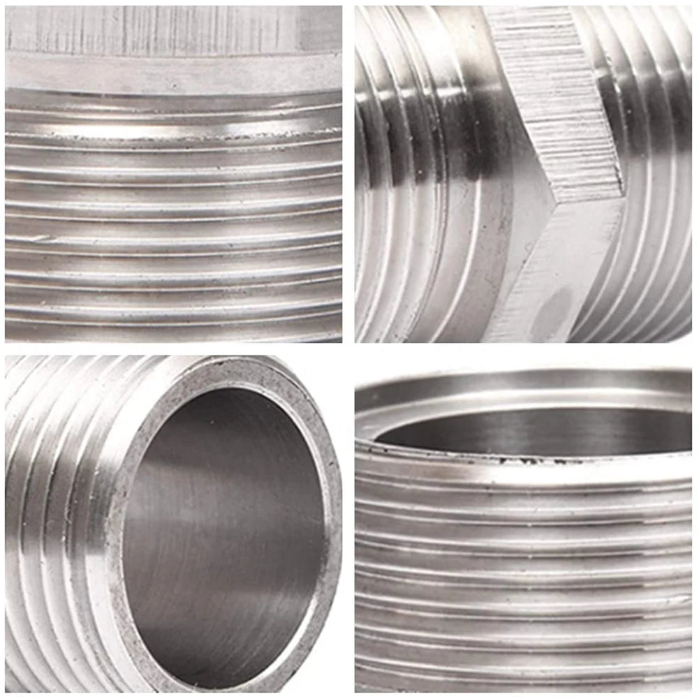 Stainless Steel Shower Hose Connecter Faucet Hose Extend Flexible Shower Hose Thick Bathroom Male To The Male