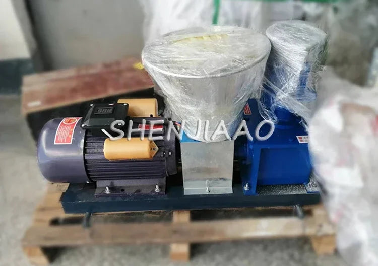 Pellet Machine Feed Granulator 60-100kg/H Wet and Dry Feed Food Pellet Making Machine Animal Farming Feed Processor 220V/380V