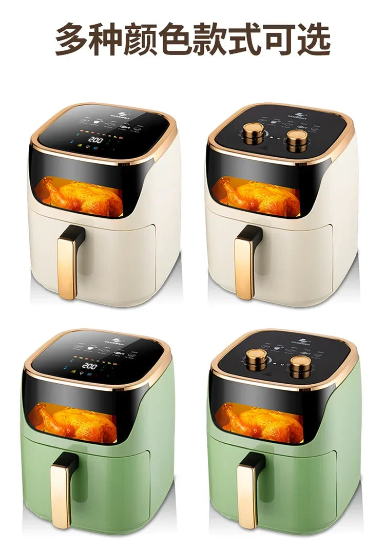 10L Shenhua Smart Air Fryers Large-capacity Household Multi-functional Smart Oil-free Smokeless Electric Oven Air Fryers 220V