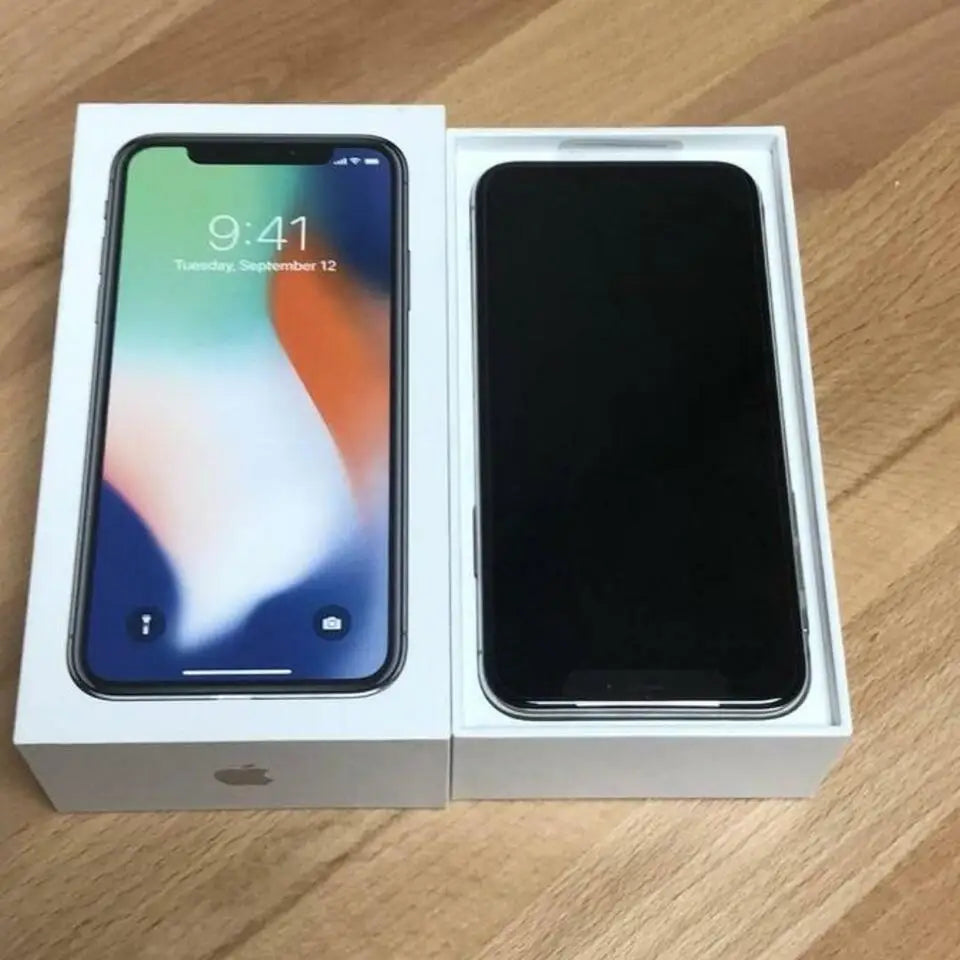 Unlocked Original iPhone X 4G IOS LTE CellPhone 64GB/256GB ROM 5.8" A11 Bionic Chip Hexa Core FACE ID iphone x Mobile Cell Phone