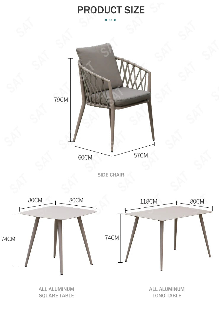 High quality Outdoor Natural Rattan Furniture Popular Garden Furniture Chair and Table Outdoor furniture Sets
