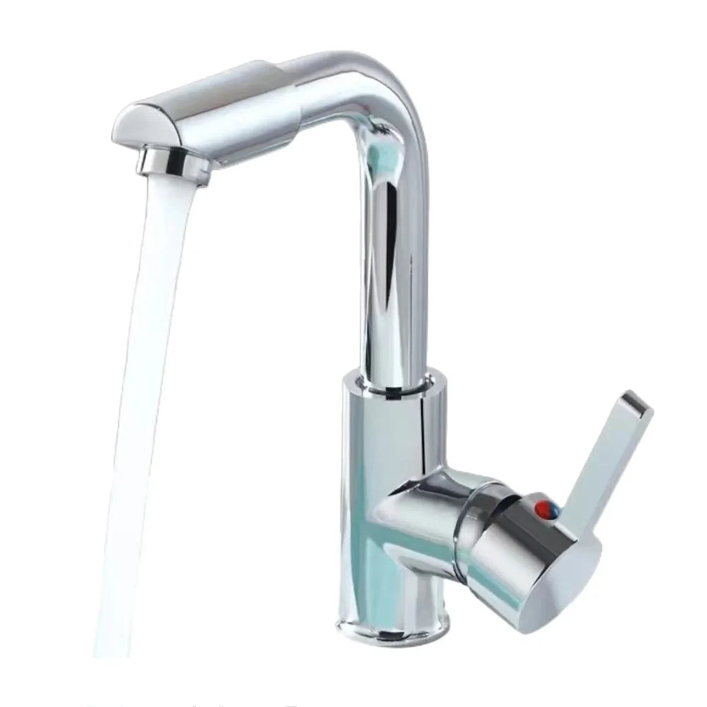 High Quality Bathroom Faucet Sink Faucet Bar Sink Dual-use Faucet Single Handle Stainless Steel Two-in-one° Rotate