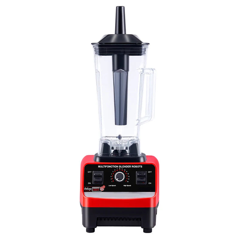 Heavy Duty Commercial Grade Blender 2000W Mixer Juicer Fruit Food Processor Ice Smoothies Blender Juice Crusher EU/UK/US Plug