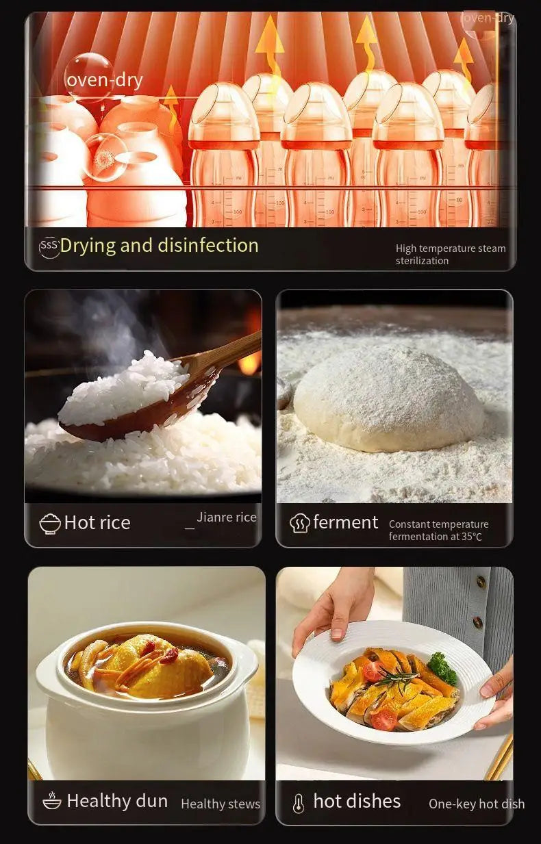 Smart 20L Air Fryer Oven Digital Support Customized Service Hot Deep Fryer Oven with Observation Window