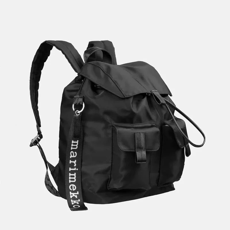 Niche Marim * large capacity women's backpack computer waterproof nylon travel bucket bag
