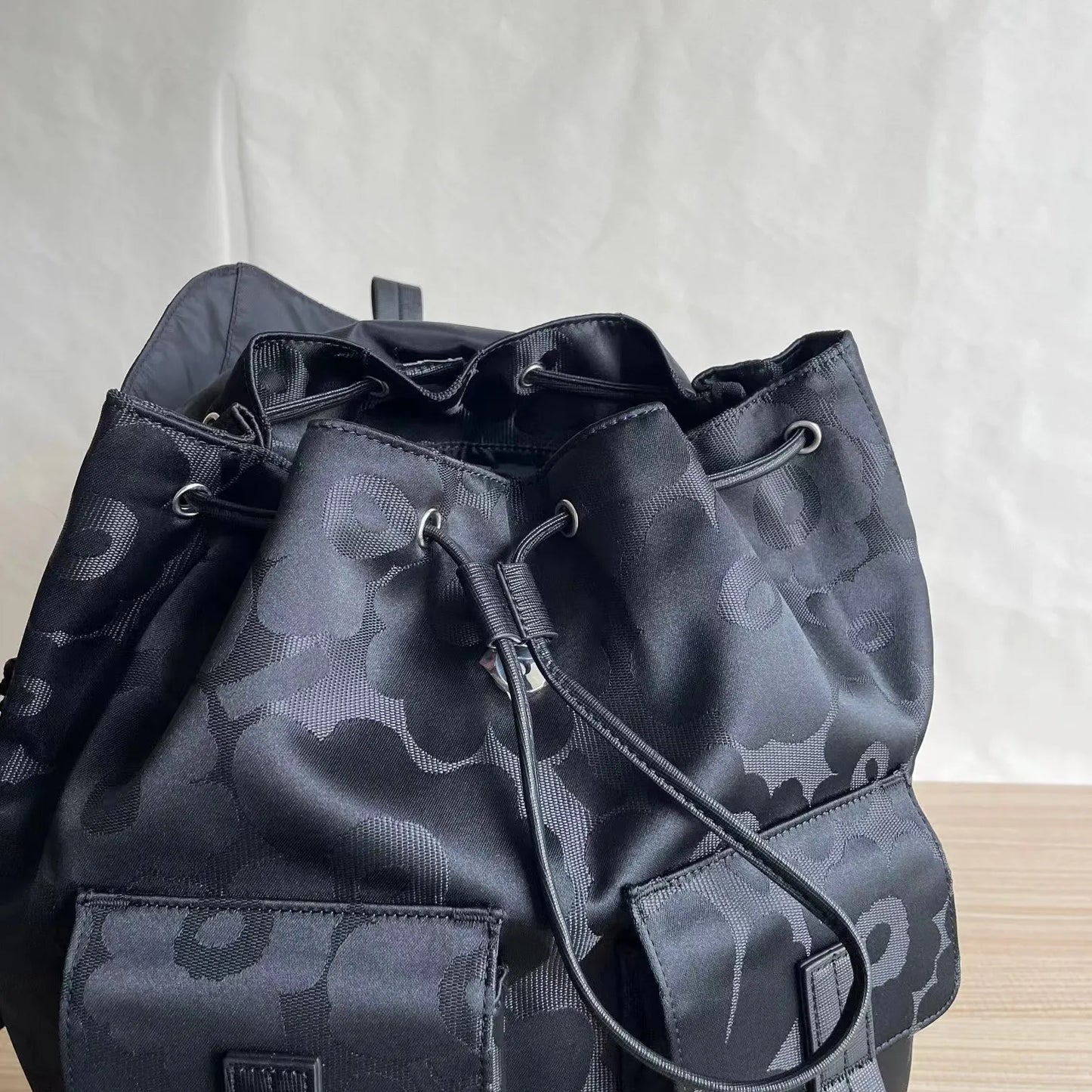 Niche Marim * large capacity women's backpack computer waterproof nylon travel bucket bag