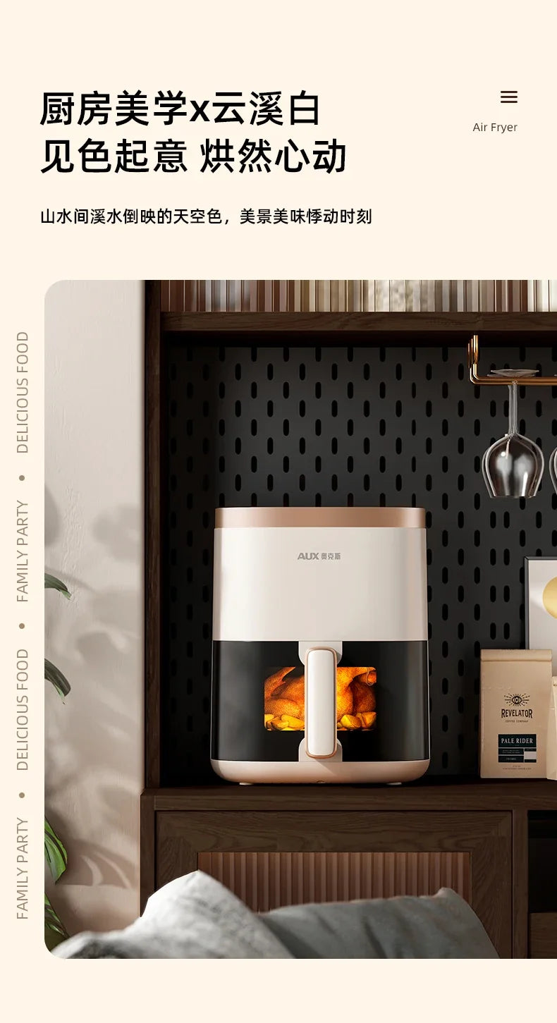 Visual Air Fryer - New Multi-Function All-in-One Appliance, Electric Oven Fryer Special for Home French Fries Baking.