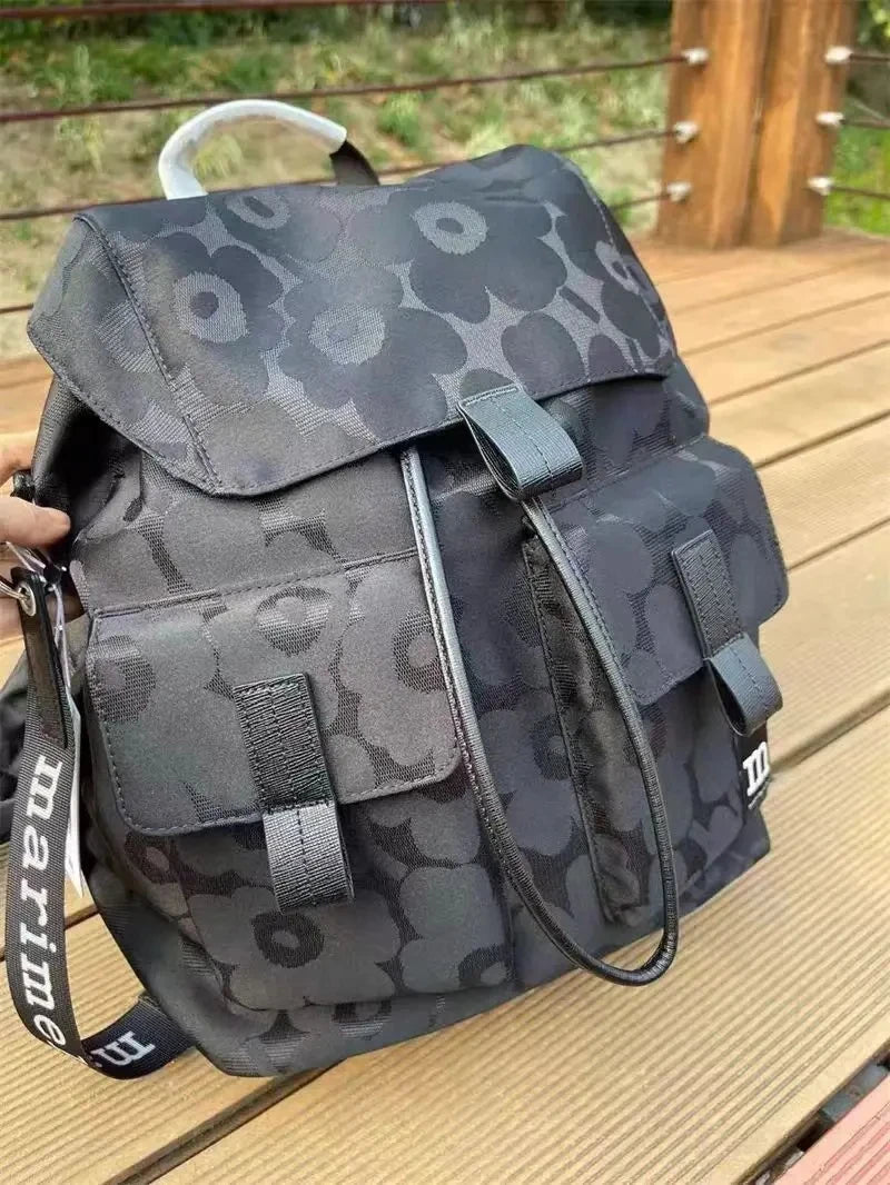 Niche Marim * large capacity women's backpack computer waterproof nylon travel bucket bag