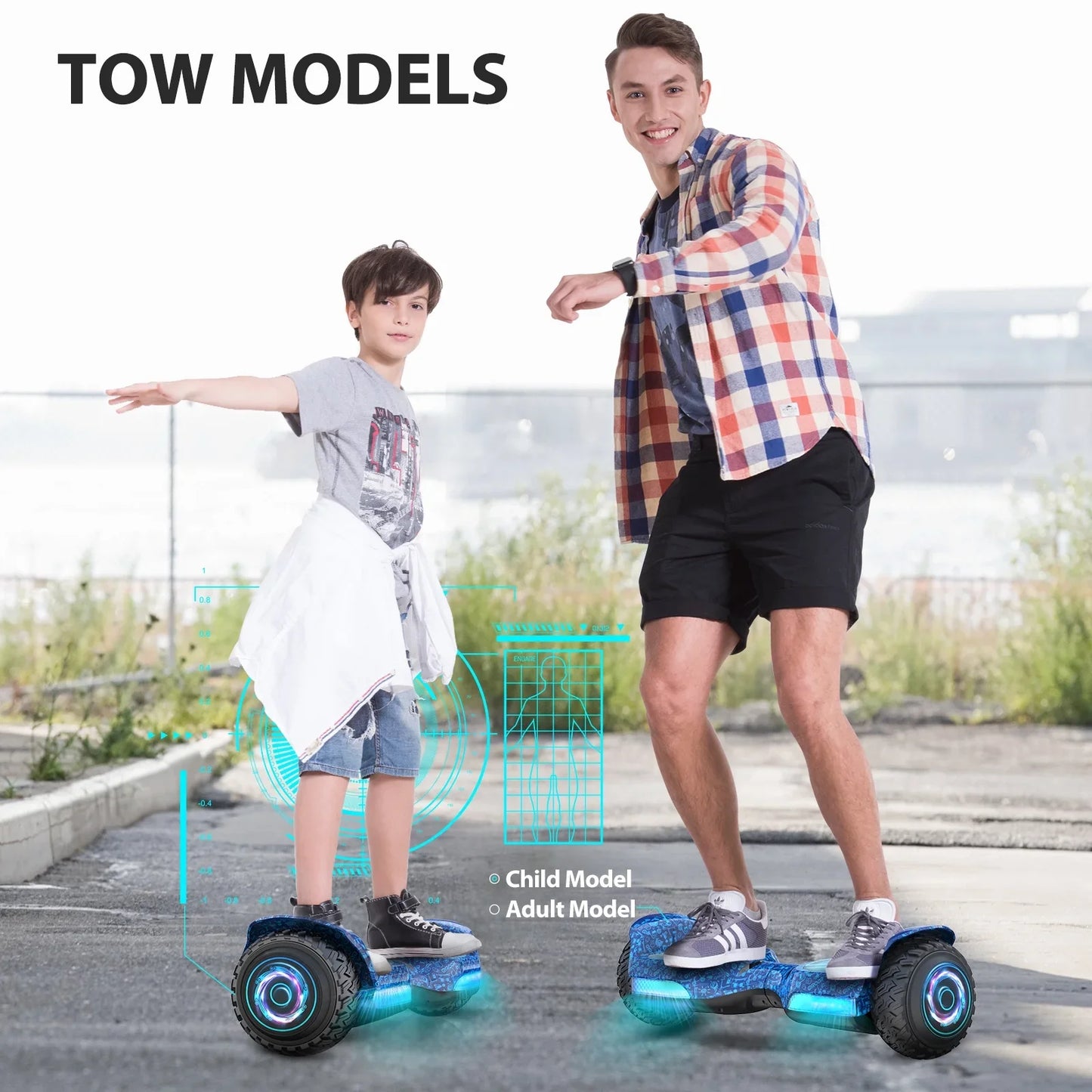 Off Road Motor LED Light Hoverboard With Chinese Battery Manufacturer 250w*2 6.5 Inch OEM Electric Balance Smart Balance Wheel