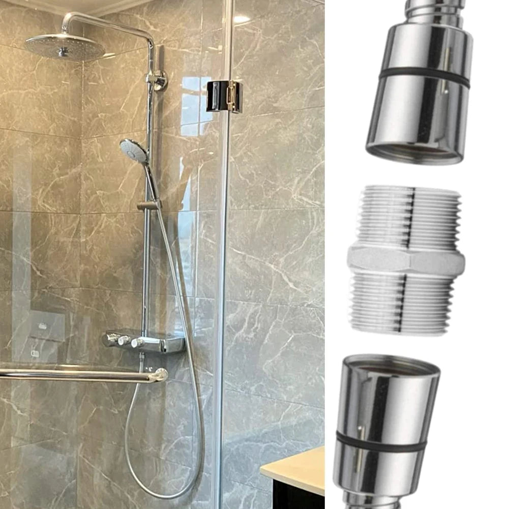 Stainless Steel Shower Hose Connecter Faucet Hose Extend Flexible Shower Hose Thick Bathroom Male To The Male