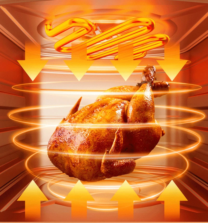 15L Large Multifunction Digital Air Fryer Without Oil Electric Oven, Dehydrator, Oven Touch Screen Fryer Viewable Window