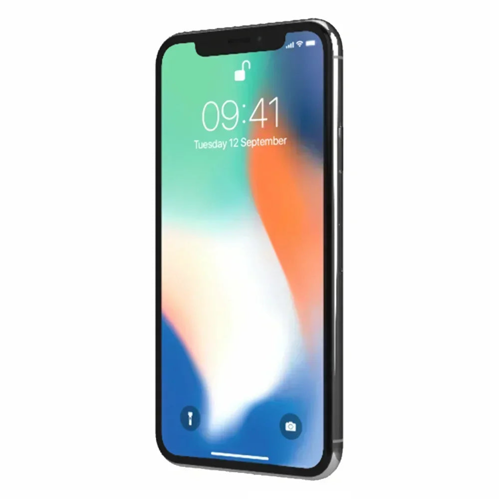 Unlocked Original iPhone X 4G IOS LTE CellPhone 64GB/256GB ROM 5.8" A11 Bionic Chip Hexa Core FACE ID iphone x Mobile Cell Phone
