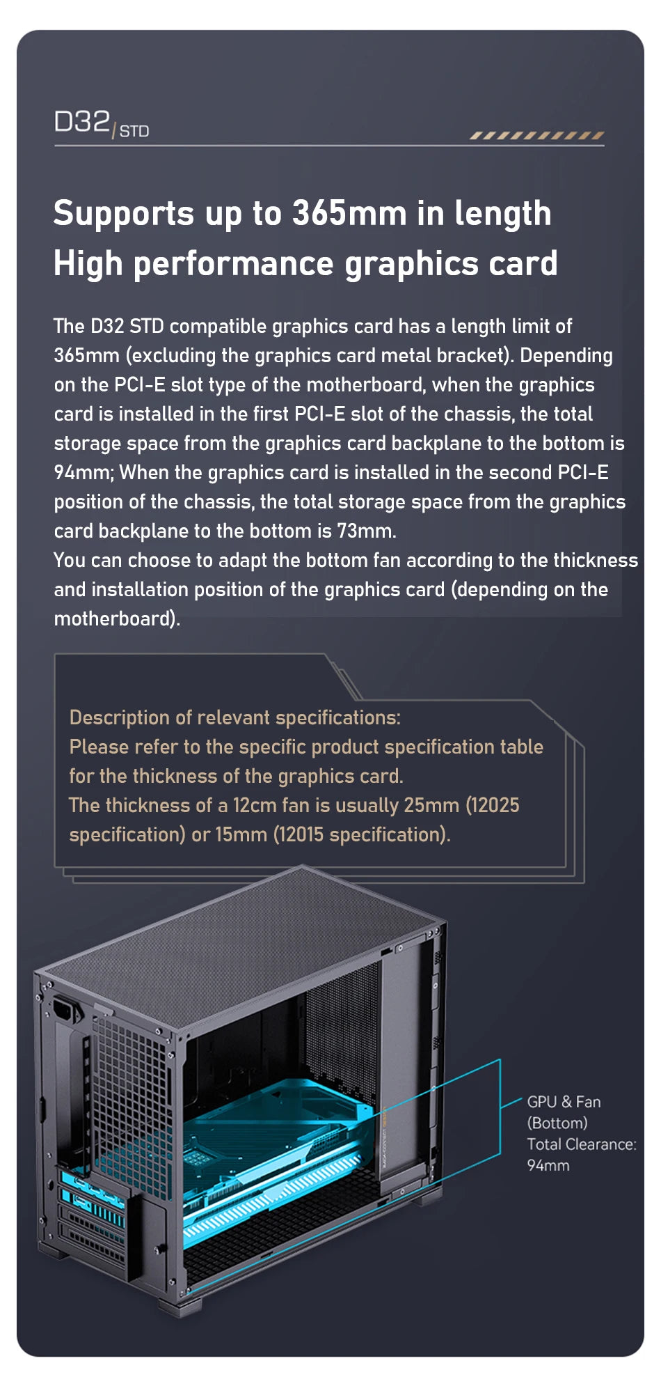 Jonsbo D32 STD/PRO MINI Desktop Case MINI-ITX MATX PC Case Support ATX/SFX Power Supply 240Water Cooling Computer Office Chassis