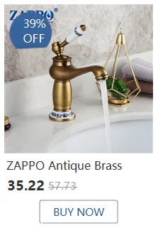 ZAPPO Brushed Gold Bathroom Bathtub Shower Set Waterfall Mixer Tap Wall Mount Solid Brass Shower Systerm w/Handheld Shower Head
