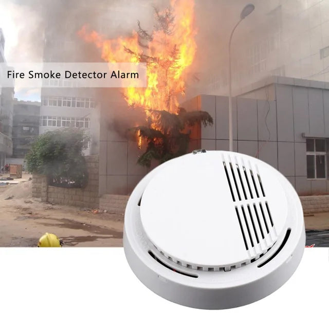 Smoke detector fire alarm detector Independent smoke alarm sensor for home office Security photoelectric smoke alarm