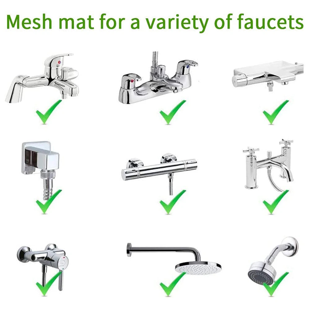 Stainless Steel Shower Hose Connecter Faucet Hose Extend Flexible Shower Hose Thick Bathroom Male To The Male