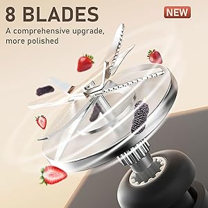 Table Blender Mixer Juicer Smoothie Maker 6in1 3L Container Food Processor BlenderMixer for Ice Nut Fruit Multi funtion