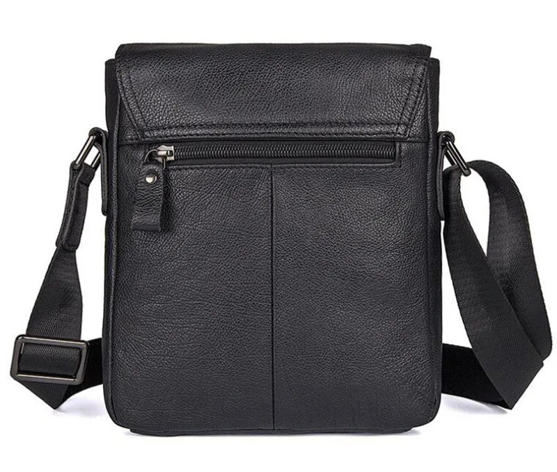 100% Genuine Leather Shoulder Bag Men Messenger Bag Top Quality Casual Crossbody Simple Design Purse Gift Shoulder Bags