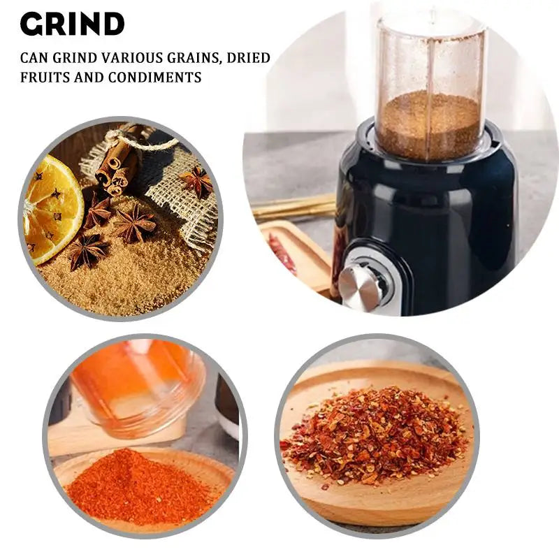 2-in-1 1.5L High Power Blender Mixer Electric Juicer Machine Smoothie Blender Food Processor Personal Juice Blender Cup