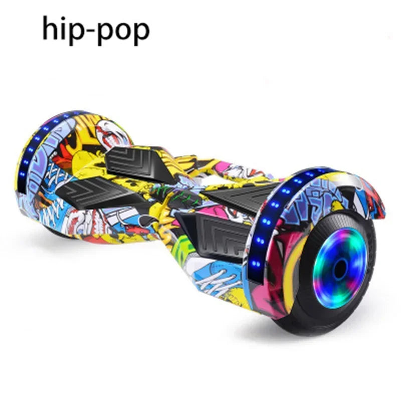 High Quality 8 Inch Two Wheel Hoverboard Electric Self Balancing Scooter Led Lights Self-balancing Electric Scooters