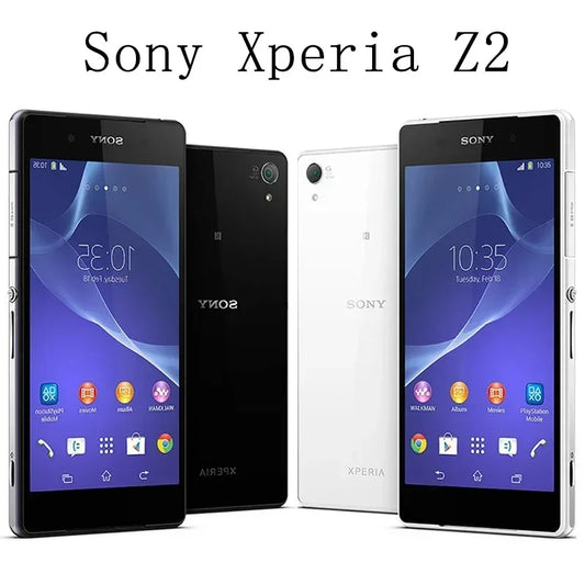 Unlocked Original  Sony Xperia Z2 D6503 3GB+16GB Refurbished Ericsson Xperia 20MP 5.2" CellPhone 3G WIFI Android Smart Phone