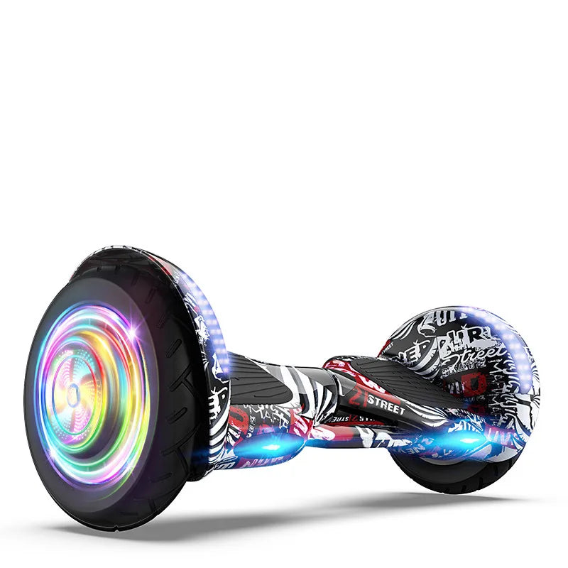 New Design 10 Inch Children Electric Hoverboards LED Lights Hover Board