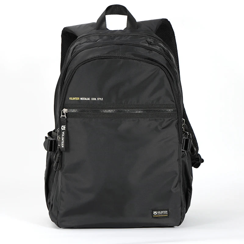 Volunteer Backpack for Men 2023 New Fashionable Large Capacity High Quality Laptop Waterproof Travel Casual Bags1801-08