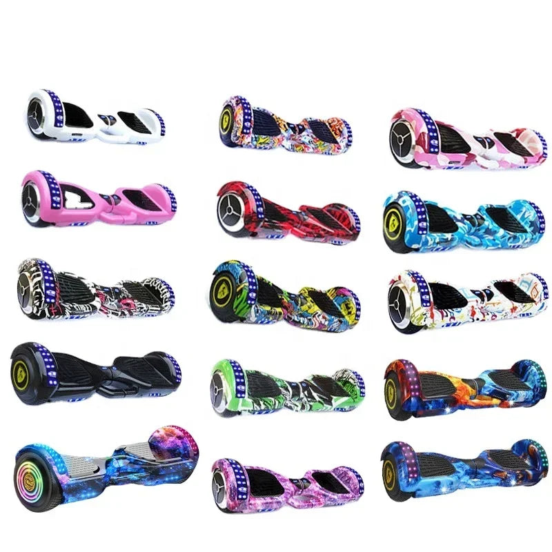 Led  Lights self balance Scooter Electric Hoverboards Scooter 6.5 inch self balance Hoverboards with LED